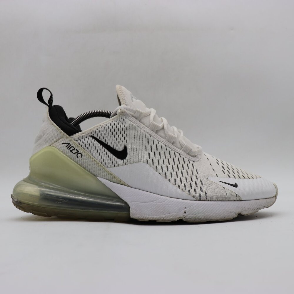 Nike Air Max 270 Men's Size 11 (AH8050 100) White/Black Running Sneaker - Picture 1 of 12
